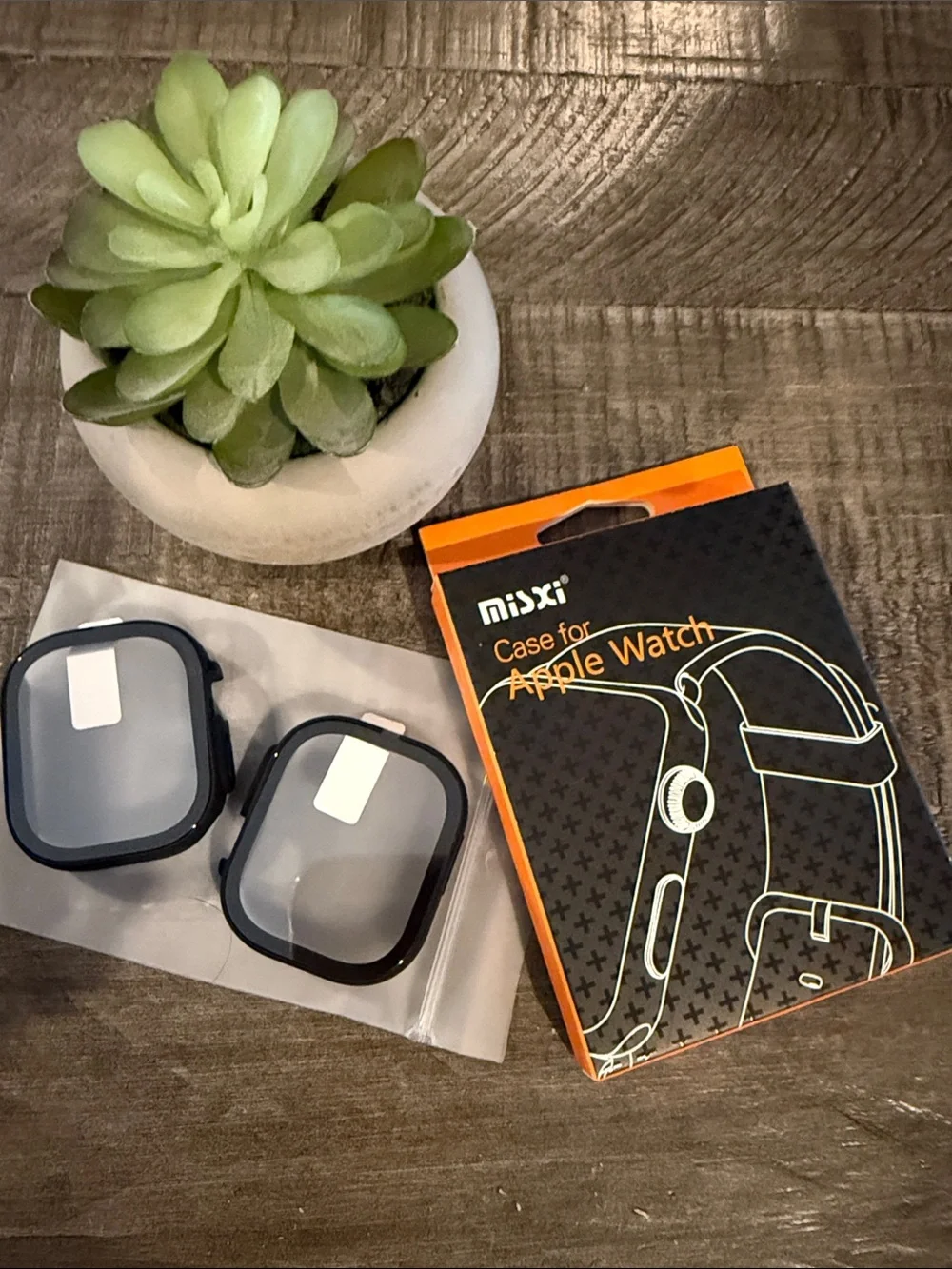 Apple Watch Black Protective Case - 49mm - 2 Pack - NIB